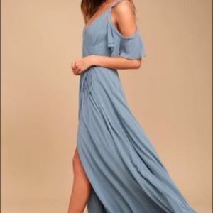 Lulus maxi dress size large